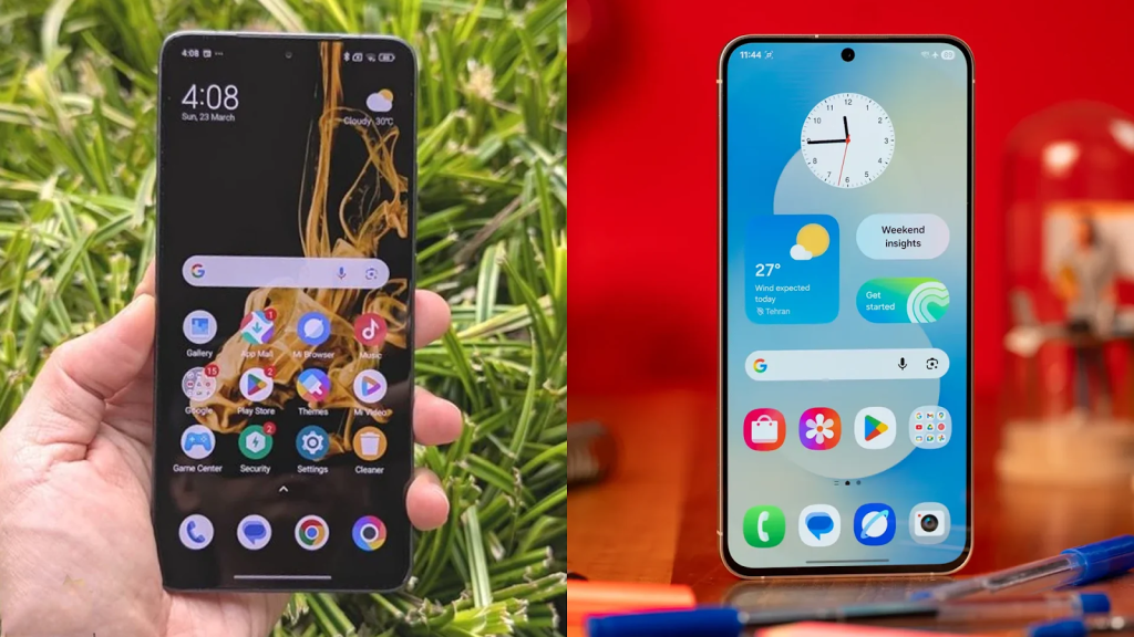مقایسه گلکسی S25 FE با پوکو F7 پرو